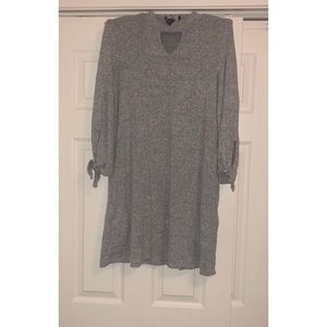 Grey Soft Short Dress